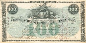 Corporation of Cambridge City of Indiana